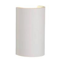 Lucide GIPSY - Wandlamp - 1xG9 - Wit - thumbnail