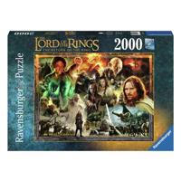 Ravensburger Legpuzzel lord of the rings return of the king, 2000st. - thumbnail