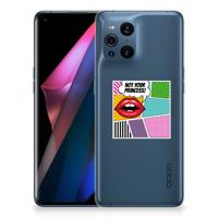 OPPO Find X3 | X3 Pro | Sillicone Back Cover | Popart Princess - thumbnail