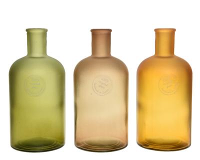 Vaas recycled glas d9h19,50 cm a3 II Decoris - Decoris