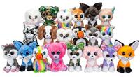 Lumo Stars knuffel - hond spotty, 15cm - thumbnail