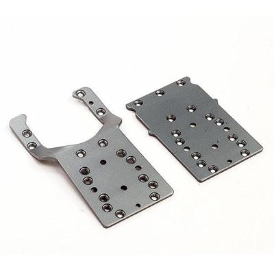 FTX - Rokatan Front & Rear Alu Chassis Plates (FTX10132)
