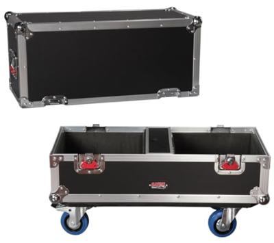 Gator Cases G-TOURSPKR-2K8 houten flightcase voor 2 QSC K8 speakers