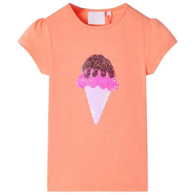 Kindershirt 92 neonoranje Kindershirt 92 neonoranje