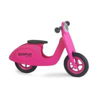 Simply For Kids houten loopscooter roze - thumbnail