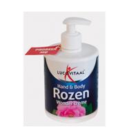 Lucovitaal Lucovitaal Hand & Body Rozen Wonder Creme (500ml) - thumbnail