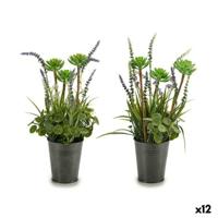 Decoratieve plant Ibergarden Metaal Plastic Lavendel 13 x 40 x 13 cm (12 Stuks) - thumbnail