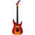 Jackson Pro Plus Series Dinky DKA Q EB Firestorm elektrische gitaar met gigbag - thumbnail