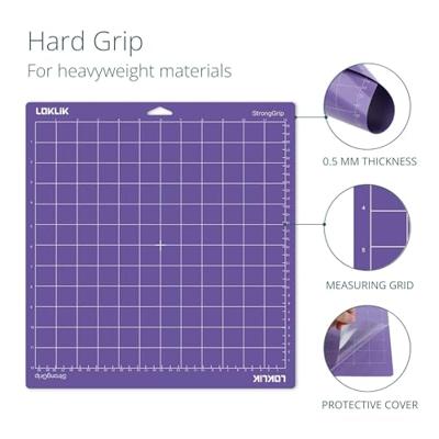 LOKLiK • snijmat strong grip 30,5x30,5cm paars 3st.