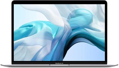 Refurbished MacBook Air 13 inch i5 1.6 8th gen 8 GB 128 GB Zilver Gebruikt