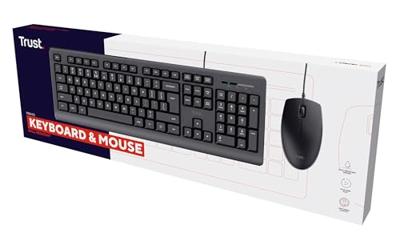 Trust Primo Azerty BE Desktopset - Zwart - thumbnail