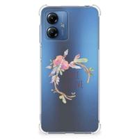 Motorola Moto G14 Stevig | Bumper Hoesje | Boho Text - thumbnail