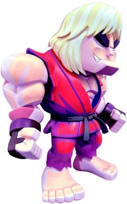 Street Fighter Bulkyz Vinyl Figure - Violent Ken