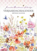 Verjaardagskalender Klaproos met vlinder - thumbnail