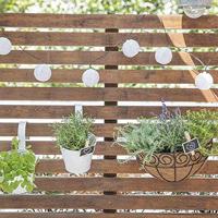 Siena Garden Scroll J58092 Plantenhanger Staal, Kokos Zwart, Natuur - thumbnail