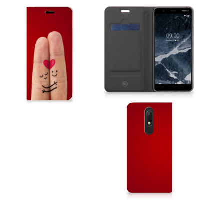 Nokia 5.1 (2018) Hippe | Standcase | Liefde - Origineel Romantisch Cadeau Nokia 5.1 (2018) Hippe | Standcase | Liefde - Origineel Romantisch Cadeau