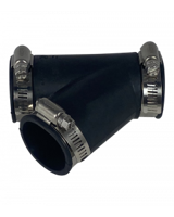 Air Aqua Flexibel Rubberen Y-stuk 40mm - Weerbestendig, Duurzaam en Gemakkelijk te Monteren - thumbnail