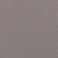 3-zitsbank met sierkussens 210 cm stof taupe - thumbnail