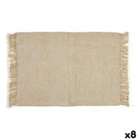 Tapijt Gift Decor Beige 50 x 80 cm 7 x 51 x 7 cm (8 Stuks) - thumbnail