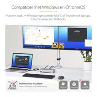 StarTech.com USB4 Docking Station, USB-C 40Gbps, Dual HDMI Video, Tot 2x 4K 60Hz, Multi-Monitor Dock, 6x USB, 2.5GbE, 100W PD - thumbnail