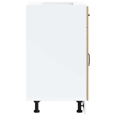 Keuken onderkast Kalmar bewerkt hout sonoma eikenkleurig