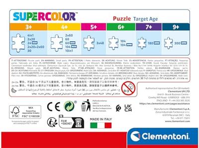 Clementoni legpuzzel super color marvel spidey, 30st. - thumbnail