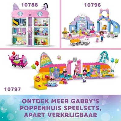 LEGO Gabby en het Magische Huis 10796 Gabby's kinderkamer - Dierenfiguren - thumbnail