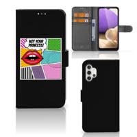 Samsung Galaxy A32 4G | Wallet Case | met Pasjes | Popart Princess - thumbnail