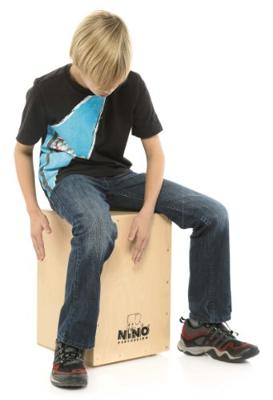 Nino Percussion NINO952 17.75 inch cajon naturel - thumbnail