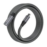 Aisens USB-verlengkabel, A107-0636, grijs, 2 m (1 stuk) - thumbnail