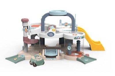 Little Smoby Eerste Garage - SMOBY meerkleurig