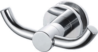 Handdoekhaak Dubbel voor Radiatoren Haceka Adoria Oase 7,3x3,9 cm Chroom Haceka Handdoekhaak Dubbel voor Radiatoren Haceka Adoria Oase 7,3x3,9 cm Chroom Haceka