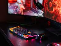 Tracer HORNET 87 toetsenbord Inclusief muis Gamen USB QWERTY Engels Zwart, Geel - thumbnail