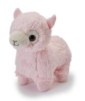 Warmies knuffel alpaca 30cm roze - thumbnail