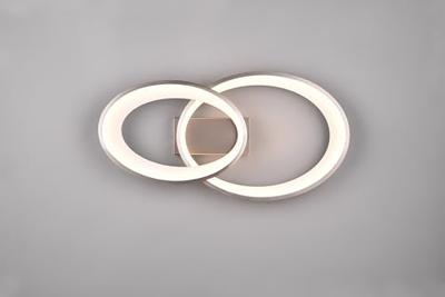 Trio PlafondlampMalaga nikkel - R64482107