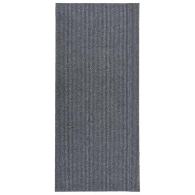 Droogloopmat 100x250 cm grijs