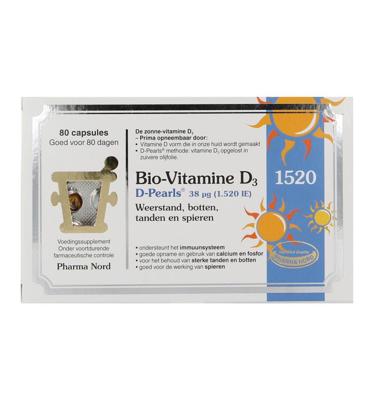 Pharma Nord Bio-Vitamine D3 D-Pearls 38mcg