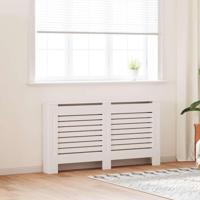 Radiatorombouw 152x19x81,5 cm MDF wit - thumbnail