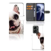 OnePlus Nord 2T | Telefoonhoesje | Met pasjeshouder | Franse Bulldog - thumbnail