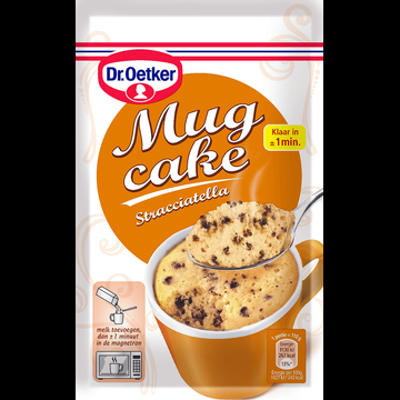 Dr. Oetker Mug Cake Stracciatella 60 g bij Jumbo Dr. Oetker Mug Cake Stracciatella 60 g bij Jumbo