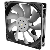 Akasa OTTO SF12 Computer behuizing Ventilator 12 cm Zwart, Grijs 1 stuk(s) - thumbnail