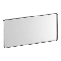 Brauer Sapphire Spiegel - Rechthoekig met Afgeronde Hoeken - 120 cm - met RVS-Kleurig Frame - met Directe LED-Verlichting - Dimbaar en met Kleurfunctie - met Afstandsbediening - thumbnail