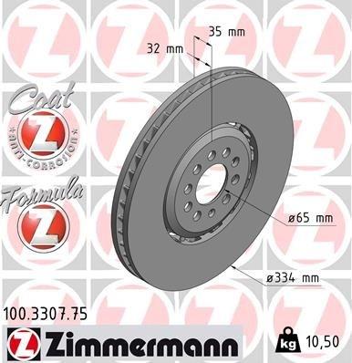 Remschijf Formula Z links 100330775