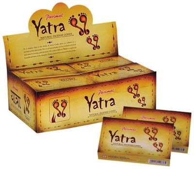 Yatra Wierook Kegel Naturel (12 pakjes met 10 kegels) Yatra Wierook Kegel Naturel (12 pakjes met 10 kegels)