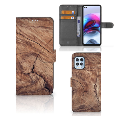 Motorola Moto G100 | Book Style Case | Tree Trunk