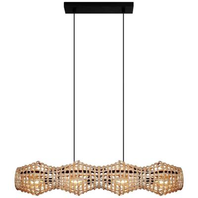 ECO-Light CAPELLA 9520 S4 RT Hanglamp E27 Rotan, Natuur