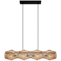 ECO-Light CAPELLA 9520 S4 RT Hanglamp E27 Rotan, Natuur - thumbnail