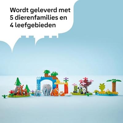 LEGO DUPLO 3-in-1 families van wilde dieren 10446