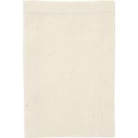 Creativ Company Tas, afm 10x15 cm, 115 gr, licht naturel, 4 stuk/ 1 doos - thumbnail