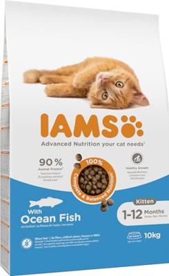 Iams Kitten kattenvoer met zeevis 2 x 10 kg - thumbnail